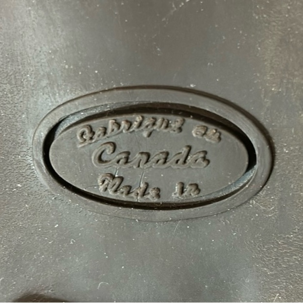 Fabrique AU Made in Canada Leather Booties, Size 6.5 B, Black - Picture 7 of 7